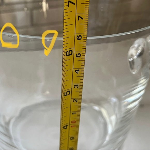 Tiffany & co crystal ice bucket and champagne cooler with scroll handles - Picture 9 of 11